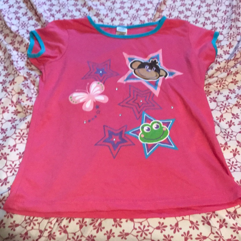 Pink tee